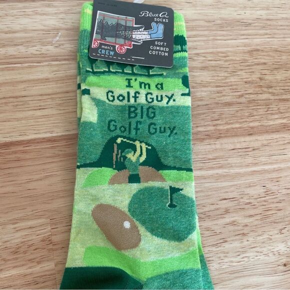 Blue Q Men’s Golf Socks pattern NWT - Picture 2 of 5
